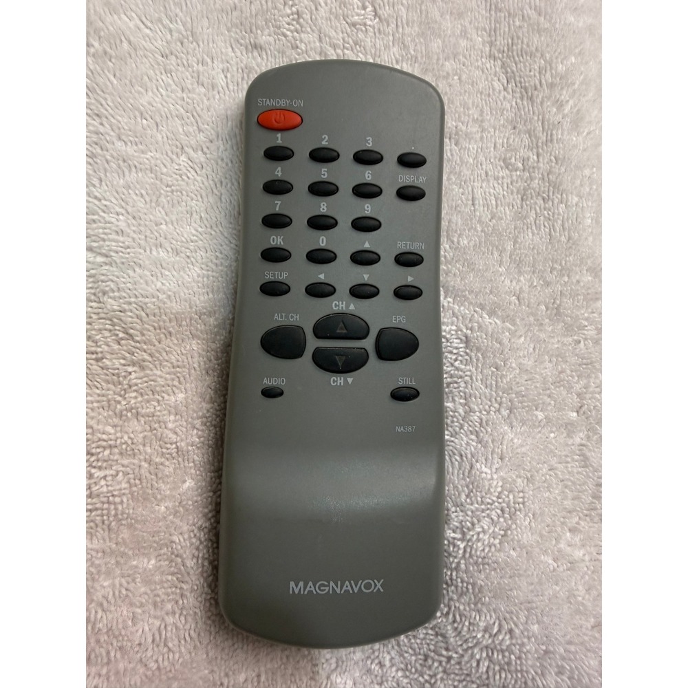 Genuine Magnavox NA387 Remote TV Digital Converter Box TB100MG9 Tested Good